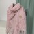 Szalik handmade z naturalnych włókien: kaszmir, merino i bawełna
